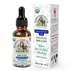 Full Spectrum Hemp Extract for Dogs and Cats by Momma Knows Best® Organics